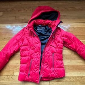 Obermeyer red ski jacket size 6